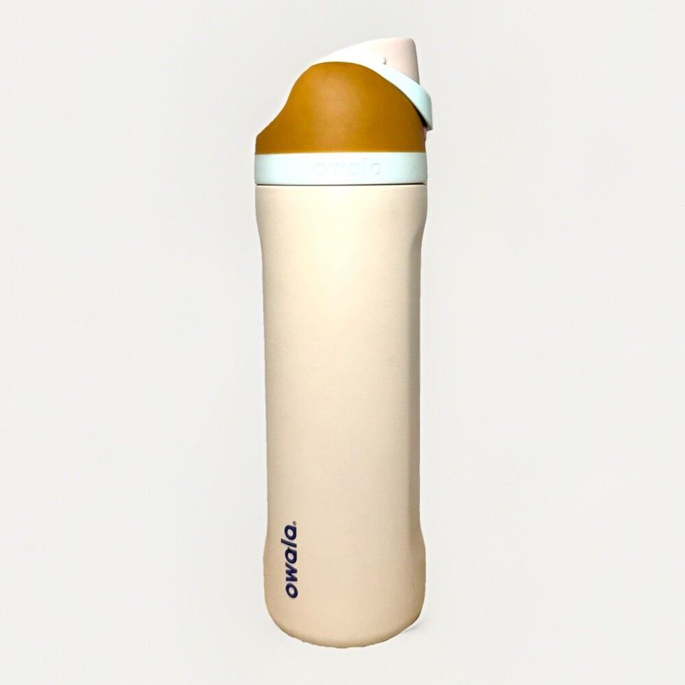 Owala FreeSip 24oz Stainless Steel Water Bottle Water in the Desert READ